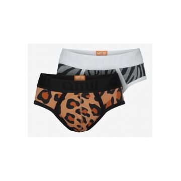 Slipi Robert Kupisz x  animal set de 2 perechi M - Multicolor