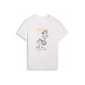 Tricou  alb - 100% bumbac - regular