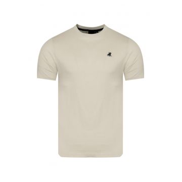 Tricou barbati -  bumbac - bej -