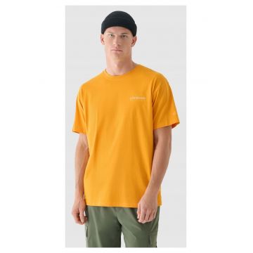 Tricou barbati  portocaliu - bumbac -