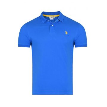 Tricou barbati US POLO ASSN. din bumbac - Albastru