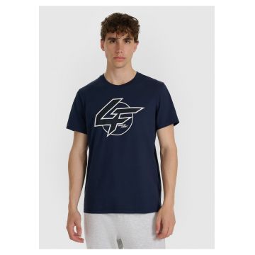 Tricou  bumbac - bleumarin - barbati