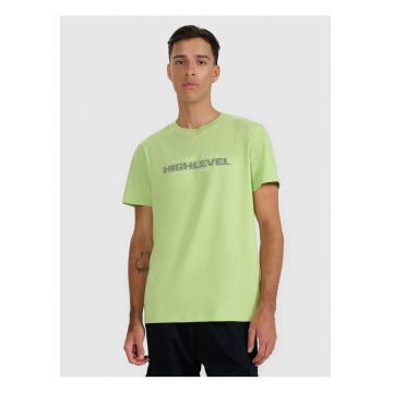 Tricou  bumbac regular pentru barbati - verde - confortabil