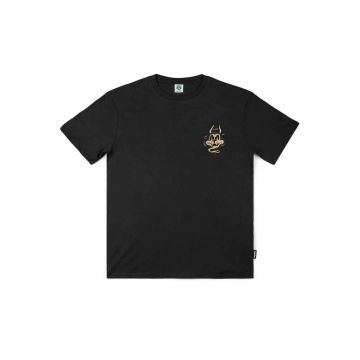 Tricou cu decolteu la baza gatului Belzeebud -