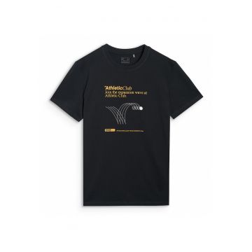 Tricou  Negru Bumbac - Negru