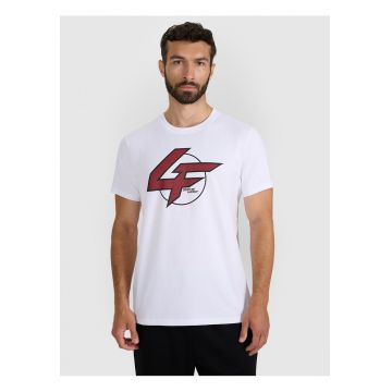 Tricou pentru barbati  bumbac confortabil - alb