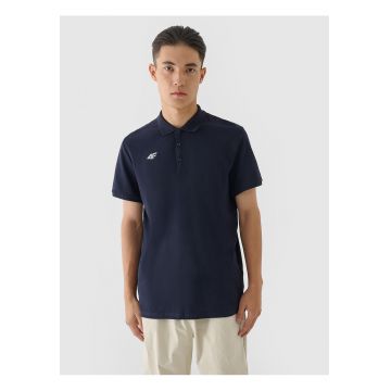 Tricou polo barbati -  regular - bleumarin - bumbac