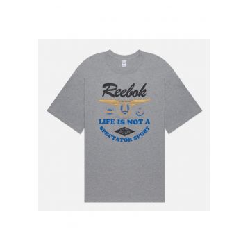 Tricou sport barbati HS7143 -  Gri - Bumbac -