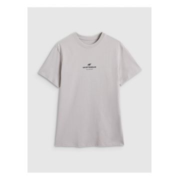 Tricou  Sportstyle - Gri - 100% Bumbac - Regular - Gri