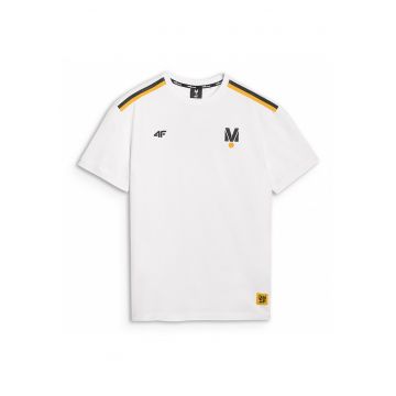 Tricou Unisex  Drift Masters - 100% Bumbac - Alb