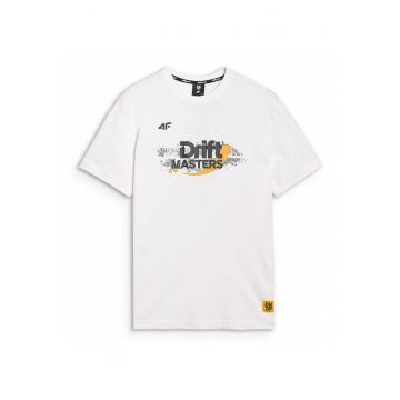Tricou Unisex Drift Masters  Bumbac Drift - Alb
