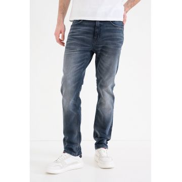 Blugi slim fit 708 - Gri carbune