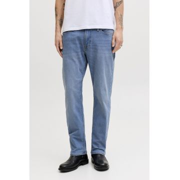 Blugi uni drepti - Albastru