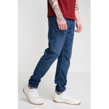 Blui uni cu aplicatie logo - Albastru