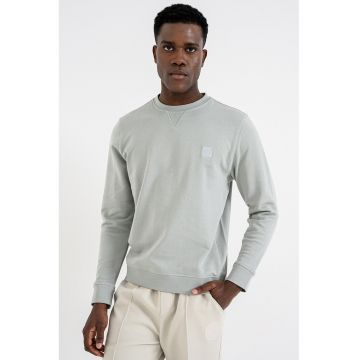 Bluza de trening relaxed fit cu decolteu la baza gatului Westart - Gri/Grej