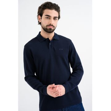 Bluza polo Pete - Albastru ultramarin