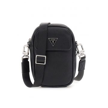 Geanta crossbody cu bareta ajustabila Milano - Negru