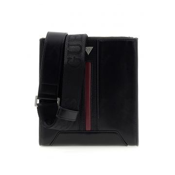 Geanta crossbody din piele ecologica Torino - Negru