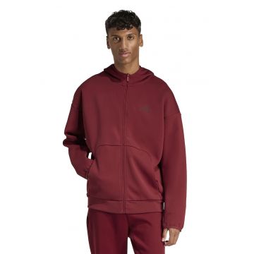 Hanorac cu fermoar Future Icons - Rosu inchis