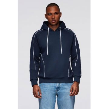 Hanorac cu maneci raglan - Bleumarin