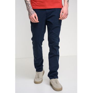 Pantaloni chino Scanton - Bleumarin