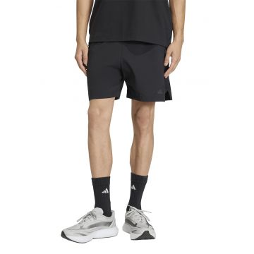 Pantaloni scurti cu buzunare cu fermoar Z.N.E. - Negru