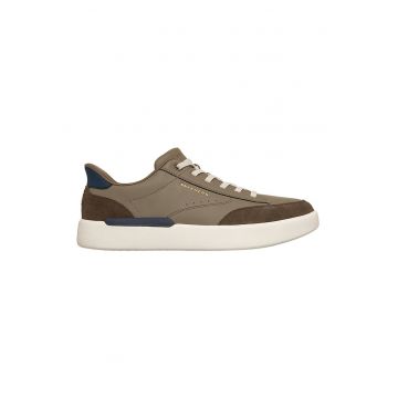 - Pantofi sport slip-ins cu garnituri din piele intoarsa Verloma Radical - Maro taupe