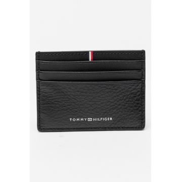 Portcart din piele Corporate - Negru