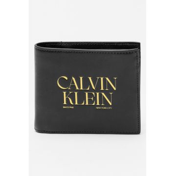 Portofel din piele - Negru