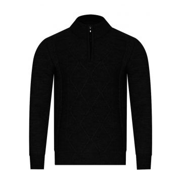 Pulover lanaacril - Negru