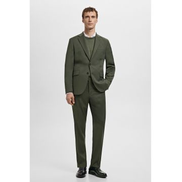 Sacou slim fit - Verde feriga