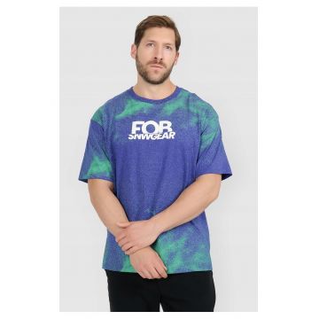 Tricou barbat -  lejer - violet - bumbac