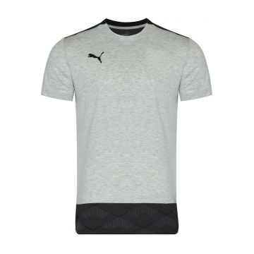 Tricou barbat  TEAMFINAL 21 - casual - culoare gri - bumbac -