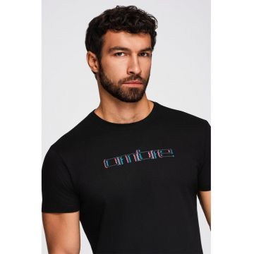 Tricou cu broderie logo