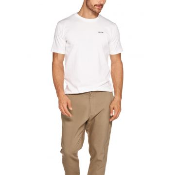 Tricou cu imprimeu grafic pe partea din spate - Alb/Verde