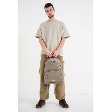 Tricou lejer din amestec de modal - Bej inchis