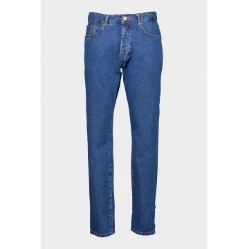 Blugi drepti - Albastru melange