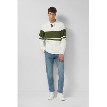 Blugi regular fit cu buzunare - Albastru