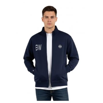 Bluza sport cu fermoar si doua buzunare -