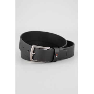 Curea de piele Denton - Negru