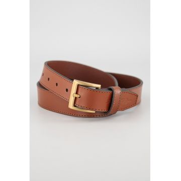 Curea de piele Soho - Maro cognac
