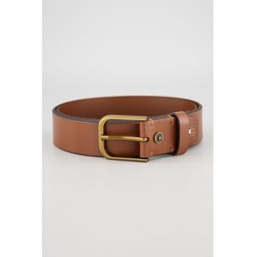 Curea din piele Heritage - Maro scortisoara