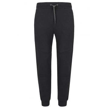 Pantaloni jogger din bumbac - cu snur -  N-Kanton - negru - Negru