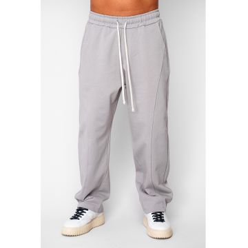Pantaloni lungi Baloon Fit din 100% Bumbac - 400gr/mp Premium Edition Beige 20236 - Gri