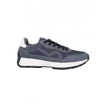 Pantofi de sport cu piele intorsa -