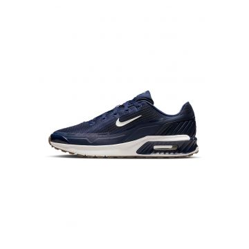 Pantofi sport Air Max Bia low-cut cu garnituri din material sintetic - Alb optic/Bleumarin