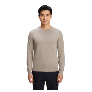 Pulover uni din lana -