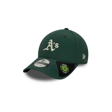 Sapca baseball 9Forty Athletics - Verde inchis/Alb murdar