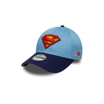 Sapca cu detaliu brodat 9Forty Superman - Albastru deschis/Bleumarin