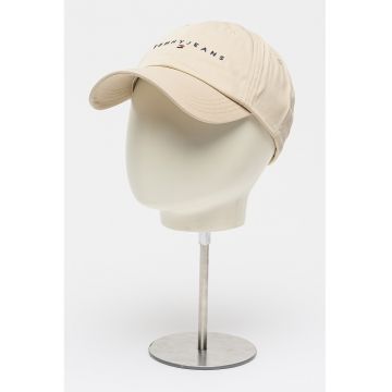 Sapca din bumbac organic Linear - Bej